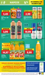 Gazetka promocyjna Lidl - GAZETKA - Gazetka - ważna od 19.04 do 19.04.2025 - strona 57 - produkty: Sok, Por, Mus, Gra, Clin, Portal, Napoje, Laur, Napój gazowany, Mola, Tymbark, Aronia, Kubuś, Napój