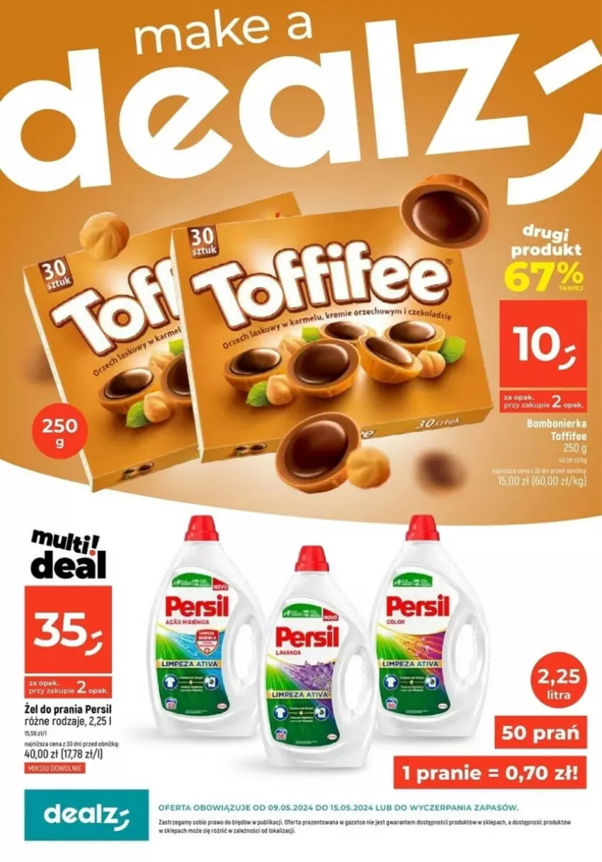 Gazetka promocyjna Dealz - ważna 09.05 do 15.05.2024 - strona 1 - produkty: Persil