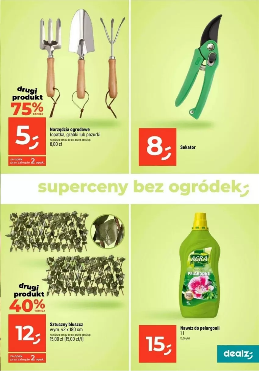 Gazetka promocyjna Dealz - ważna 09.05 do 15.05.2024 - strona 27 - produkty: Gra, Nawóz, Sekator, Top