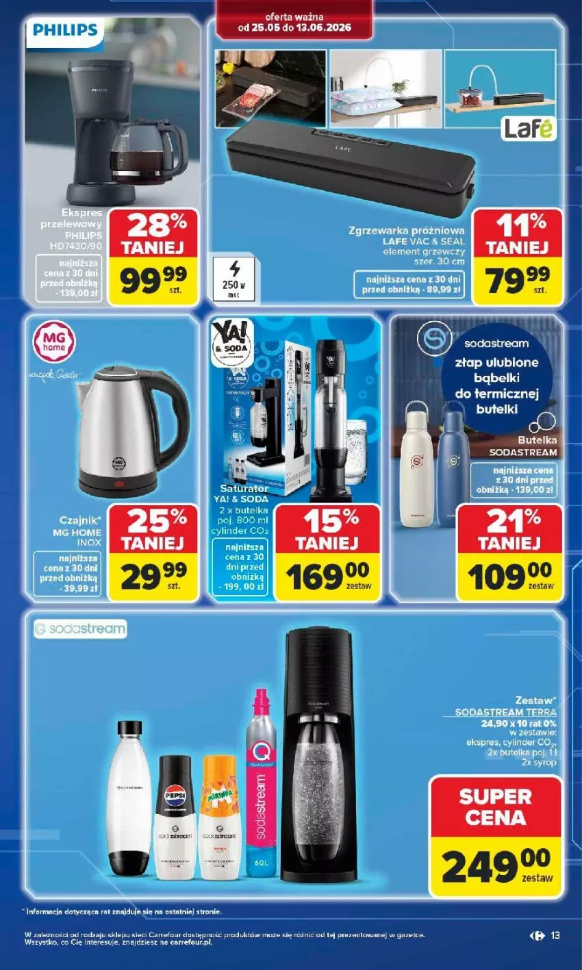 Gazetka promocyjna Carrefour - Gazetka Multimedia od poniedziałku! - ważna 25.05 do 13.06.2026 - strona 13 - produkty: Fa, Top, Warka