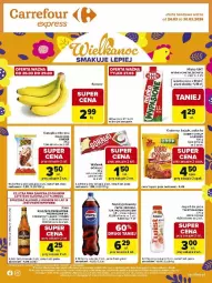 Gazetka promocyjna Carrefour - Gazetka Express - Gazetka - ważna od 30.03 do 30.03.2026 - strona 2 - produkty: Piwa, Gra, BIC, Jogurt, Mirinda, Wafelek, Pepsi, Bajgle, Napój, Krakersy, Góralki, Fa