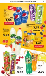 Gazetka promocyjna Netto - Gazetka spożywcza - Gazetka - ważna od 11.06 do 11.06.2022 - strona 15 - produkty: Top, Sok, Napój energetyczny, Truskawki, Cytryny, Mirinda, Pepsi, Tiger, Tymbark, Owoce, Woda, Napój, Hortex