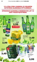 Gazetka promocyjna Netto - Gazetka spożywcza - Gazetka - ważna od 11.06 do 11.06.2022 - strona 16 - produkty: Piwa, Piwo, Gra, Heineken, Lech Premium