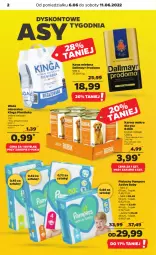 Gazetka promocyjna Netto - Gazetka spożywcza - Gazetka - ważna od 11.06 do 11.06.2022 - strona 2 - produkty: Pampers, Pieluchy, Dallmayr, Kawa mielona, Kawa, Woda mineralna, Woda