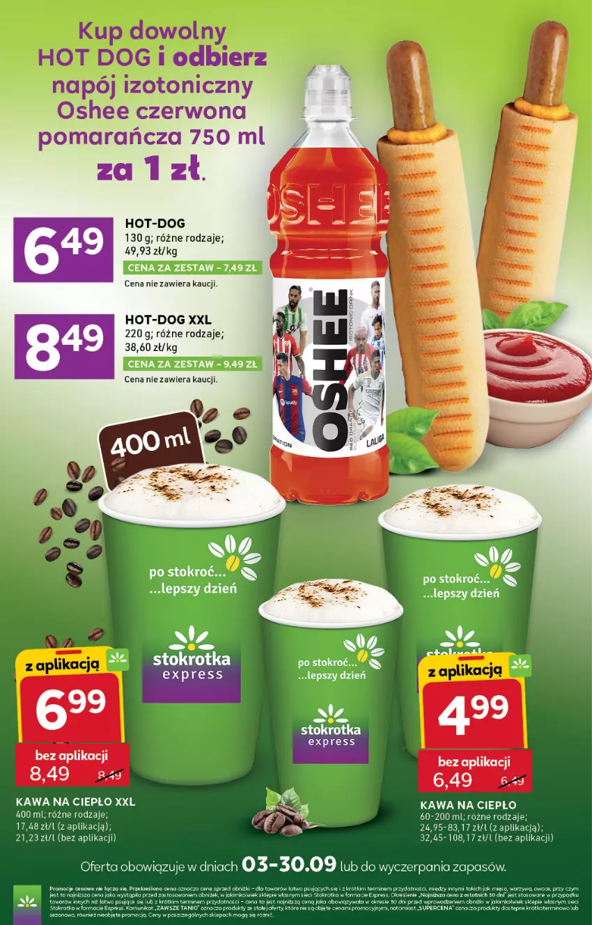 Gazetka promocyjna Stokrotka - Express - ważna 03.09 do 09.09.2026 - strona 5 - produkty: Kawa, Owoce
