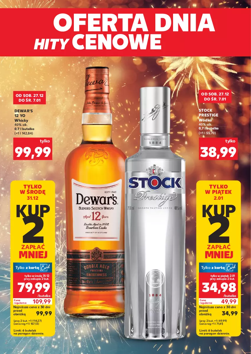 Gazetka promocyjna Kaufland - Barek Kauflandu - ważna 27.12.2025 do 07.01.2026 - strona 2 - produkty: Stock, Whisky, Wódka