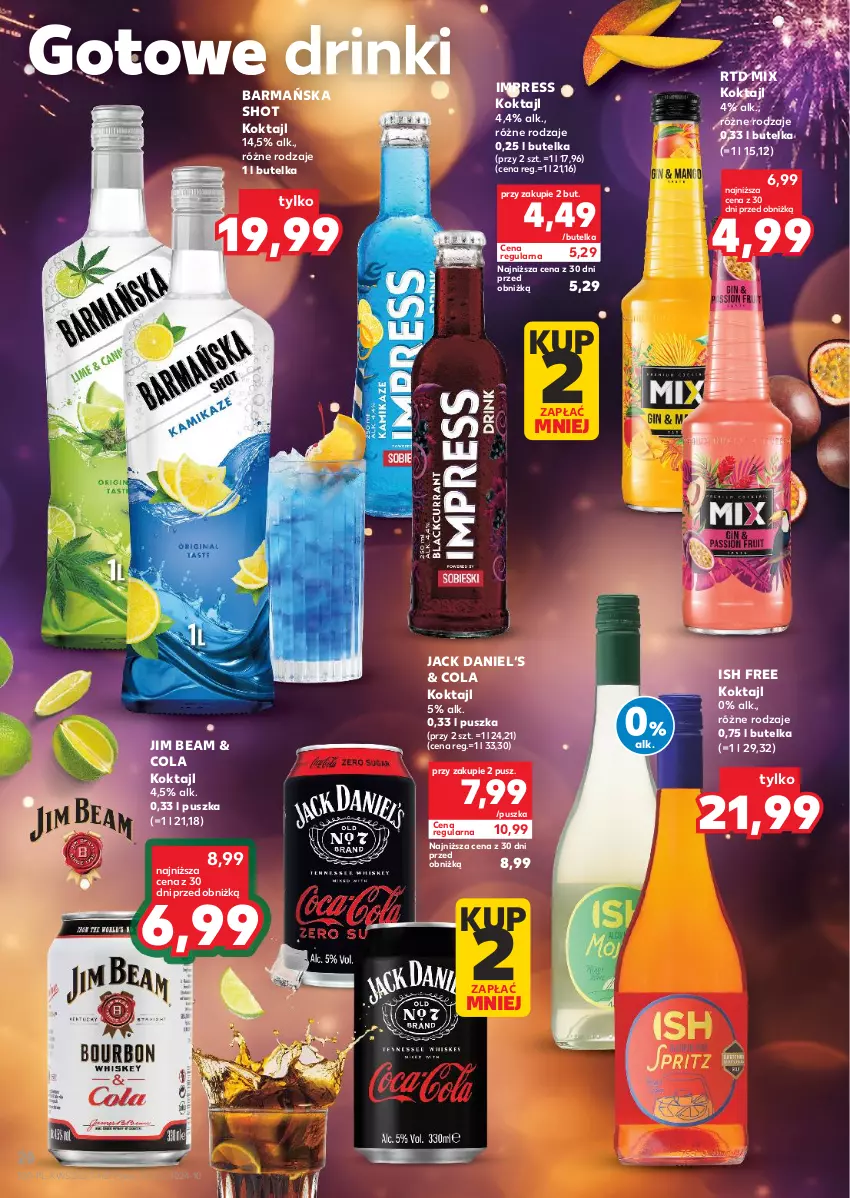 Gazetka promocyjna Kaufland - Barek Kauflandu - ważna 27.12.2025 do 07.01.2026 - strona 20 - produkty: Jim Beam