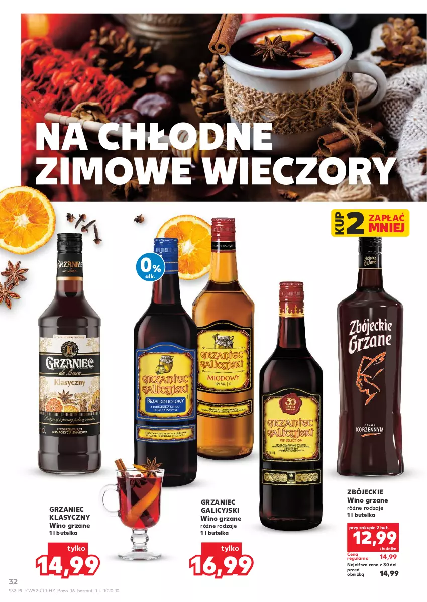 Gazetka promocyjna Kaufland - Barek Kauflandu - ważna 27.12.2025 do 07.01.2026 - strona 32 - produkty: Grzaniec Galicyjski, Wino