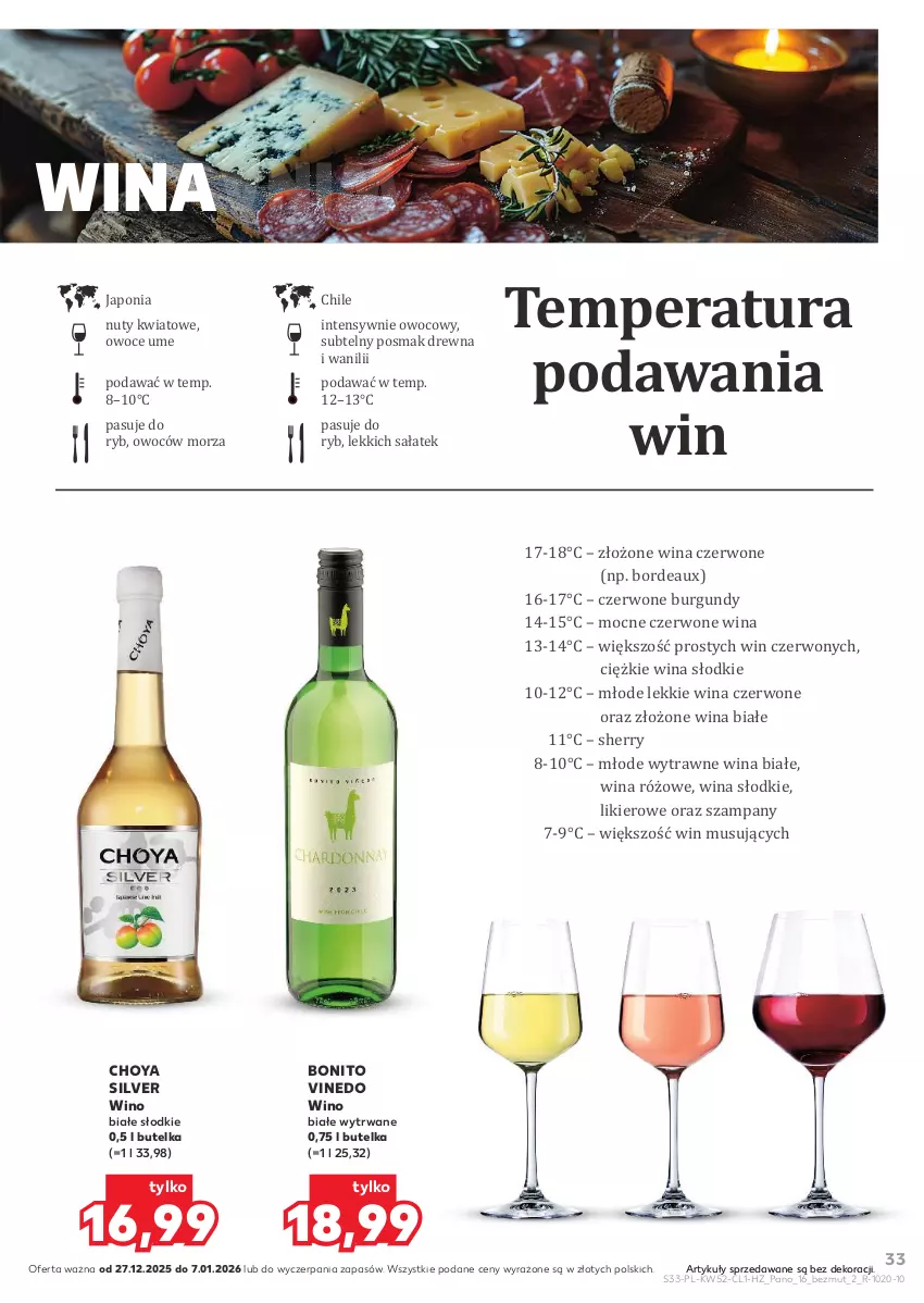 Gazetka promocyjna Kaufland - Barek Kauflandu - ważna 27.12.2025 do 07.01.2026 - strona 33 - produkty: Bordeaux, Likier, Mus, Nuty, Owoce, Sałat, Wino, Wino białe