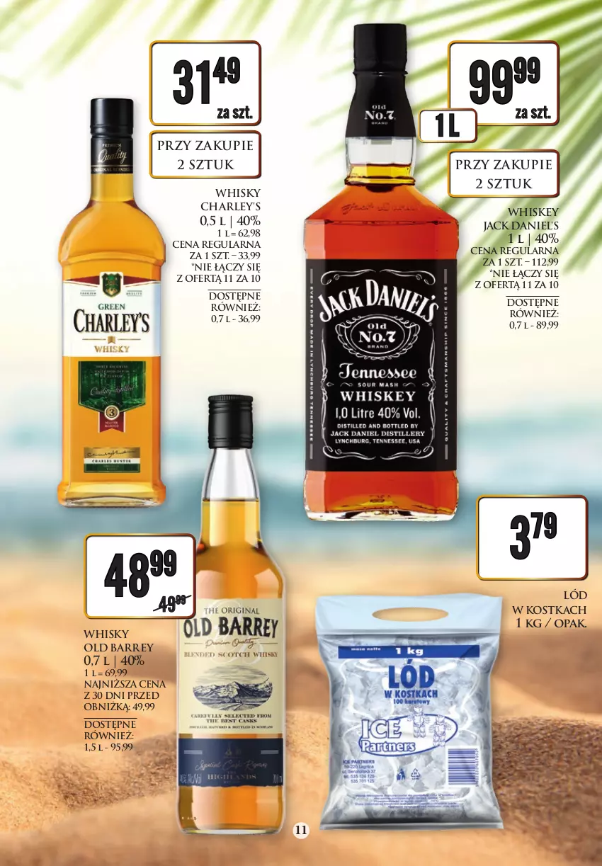 Gazetka promocyjna Dino - Katalog alkoholowy 14-19.08 - ważna 14.08 do 19.08.2023 - strona 11 - produkty: Coca-Cola, Jack Daniel's, Jameson, Johnnie Walker, Lack, Whiskey, Whisky