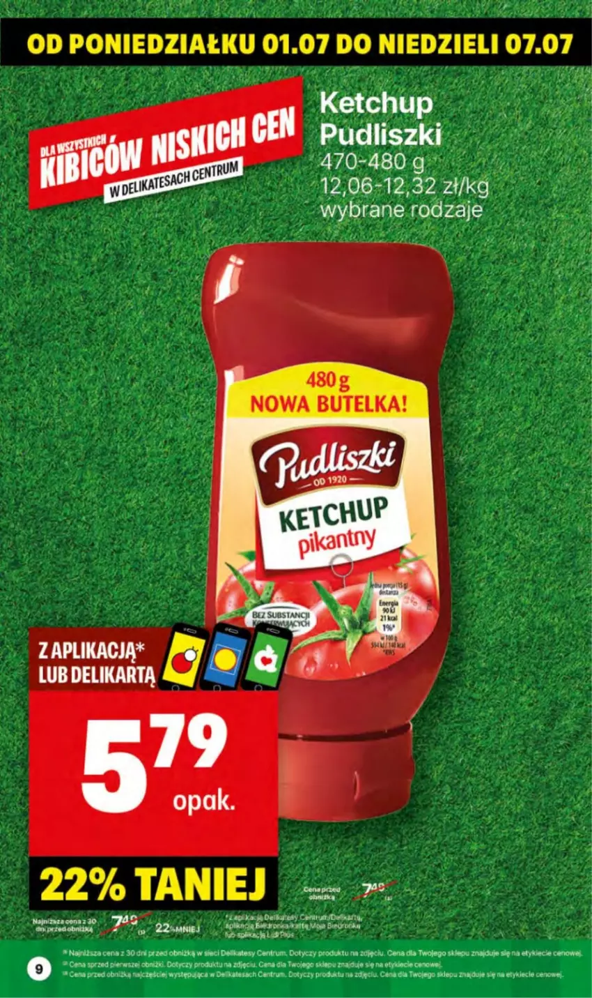 Gazetka promocyjna Delikatesy Centrum - NOWA GAZETKA Delikatesy Centrum od 1 lipca! 1-7.07.2024 - ważna 01.07 do 07.07.2024 - strona 9 - produkty: Ketchup, Pudliszki, Rum