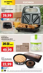 Gazetka promocyjna Lidl - GAZETKA - Gazetka - ważna od 15.02 do 15.02.2025 - strona 12 - produkty: Piec, Tortownica, Przewód, Rozdrabniacz, Kuchnia, Pojemnik, Forma do pieczenia, Keksówka, Opiekacz do kanapek, Akumulator