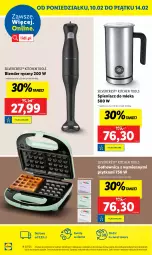 Gazetka promocyjna Lidl - GAZETKA - Gazetka - ważna od 15.02 do 15.02.2025 - strona 24 - produkty: Silvercrest, Blender ręczny, Blender, Płytka, Gofrownica
