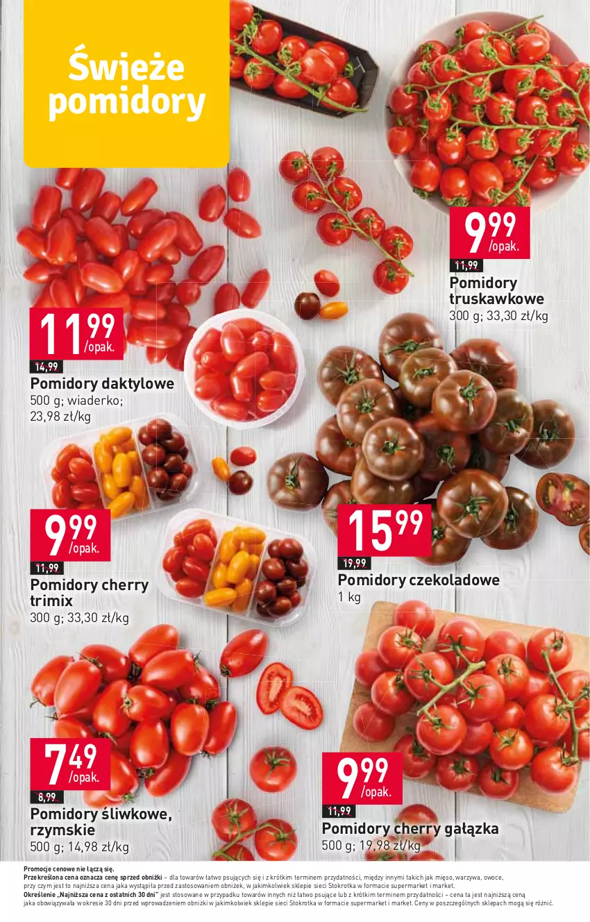 Gazetka promocyjna Stokrotka - Market - ważna 22.02 do 28.02.2024 - strona 9 - produkty: Mięso, Owoce, Pomidory, Warzywa