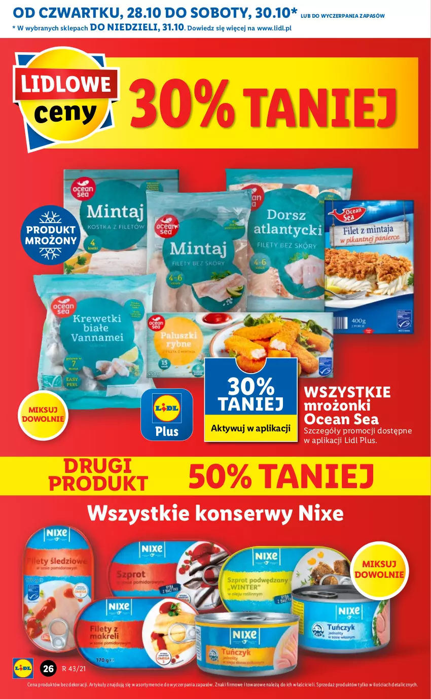 Gazetka promocyjna Lidl - GAZETKA - ważna 28.10 do 31.10.2021 - strona 26 - produkty: Ser