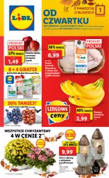 Gazetka promocyjna Lidl - GAZETKA - Gazetka - ważna od 31.10 do 31.10.2021 - strona 1 - produkty: Kurczak, Banany, Jonagold, Top, Gra, Cukier, Tusz, Pilos, Znicz, Cukierki, Jabłka