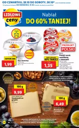 Gazetka promocyjna Lidl - GAZETKA - Gazetka - ważna od 31.10 do 31.10.2021 - strona 30 - produkty: Ser topiony, Top, Ser, Deska serów, Piątnica, Cars, Serek, Pilos, Owoce, Mango