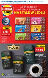 Gazetka promocyjna Lidl - GAZETKA - Gazetka - ważna od 31.10 do 31.10.2021 - strona 34 - produkty: Schogetten, Kawa, Czekolada, Jacobs