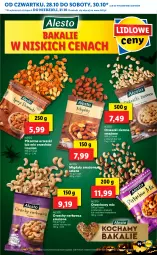 Gazetka promocyjna Lidl - GAZETKA - Gazetka - ważna od 31.10 do 31.10.2021 - strona 39 - produkty: Orzeszki, Migdały, Orzeszki ziemne