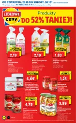 Gazetka promocyjna Lidl - GAZETKA - Gazetka - ważna od 31.10 do 31.10.2021 - strona 44 - produkty: Sałatka, Koncentrat pomidorowy, Makaron, Dell, Sałat, Olej, Pomidory