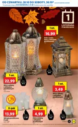 Gazetka promocyjna Lidl - GAZETKA - Gazetka - ważna od 31.10 do 31.10.2021 - strona 5 - produkty: Ramka, Znicz