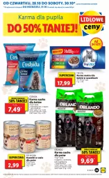 Gazetka promocyjna Lidl - GAZETKA - Gazetka - ważna od 31.10 do 31.10.2021 - strona 59 - produkty: Sos, Ryba, Karma mokra dla kotów, Kawa