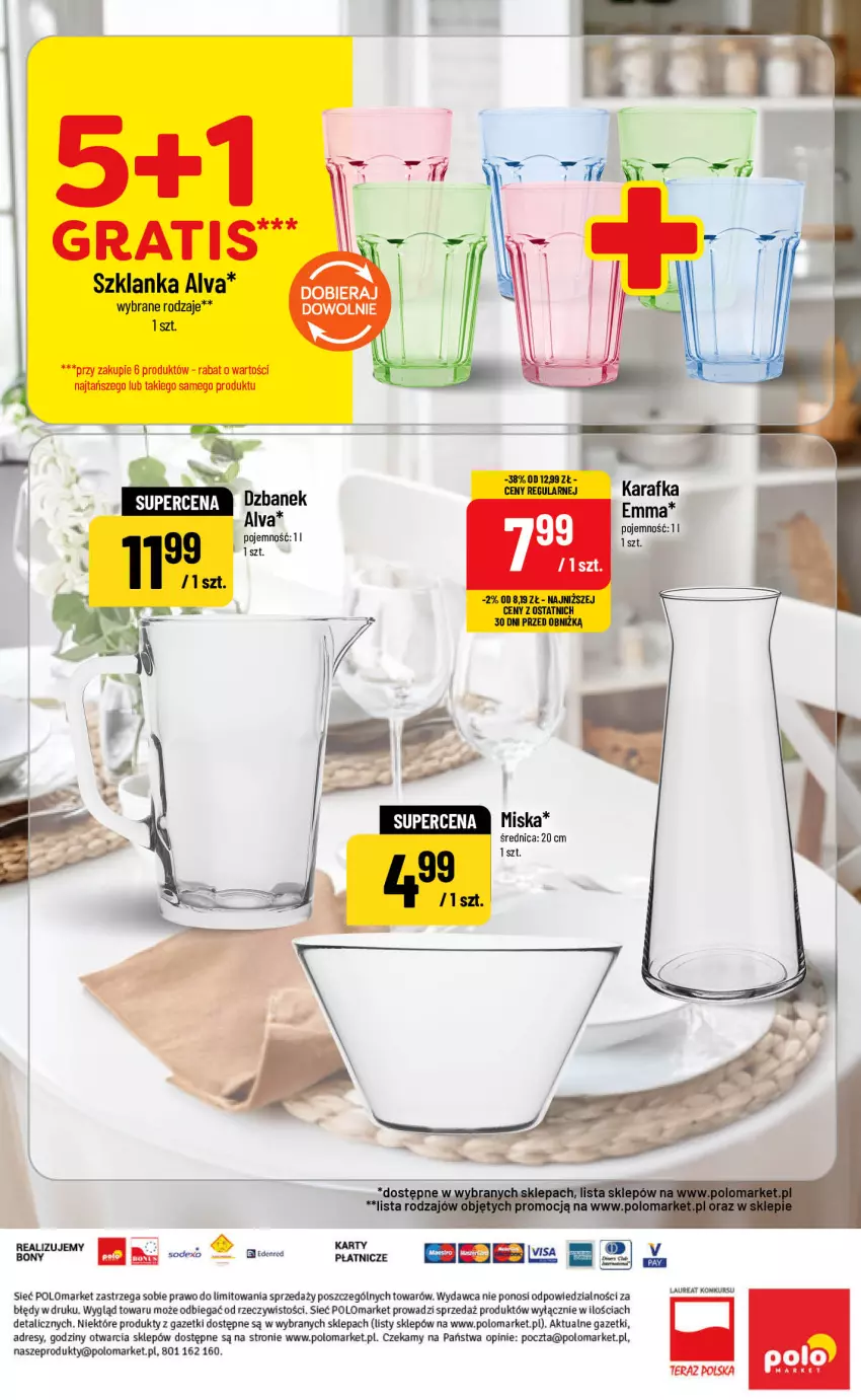 Gazetka promocyjna PoloMarket - NF - katalog - ważna 09.09 do 15.09.2026 - strona 6 - produkty: Dres, Dzbanek, Gra, Karafka, Miska, Szklanka