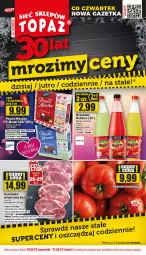 Gazetka promocyjna Topaz - Gazetka - Gazetka - ważna od 31.05 do 31.05.2023 - strona 1 - produkty: Kurczak, Karkówka wieprzowa, Oranżada, Hellena, Waga, Pomidor malinowy