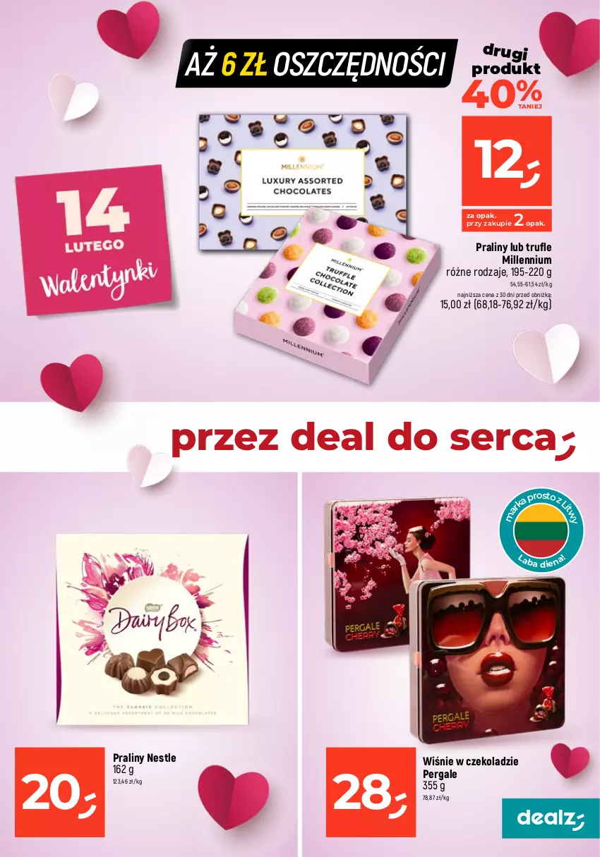 Gazetka promocyjna Dealz - MAKE A DEALZ - ważna 08.02 do 14.02.2024 - strona 19 - produkty: Praliny, Ser