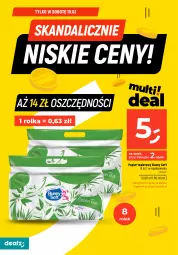 Gazetka promocyjna Dealz - MAKE A DEALZ - Gazetka - ważna od 14.02 do 14.02.2024 - strona 8 - produkty: Papier, Finish, Tablet, Papier toaletowy, Zmywarki, Tabletki do zmywarki