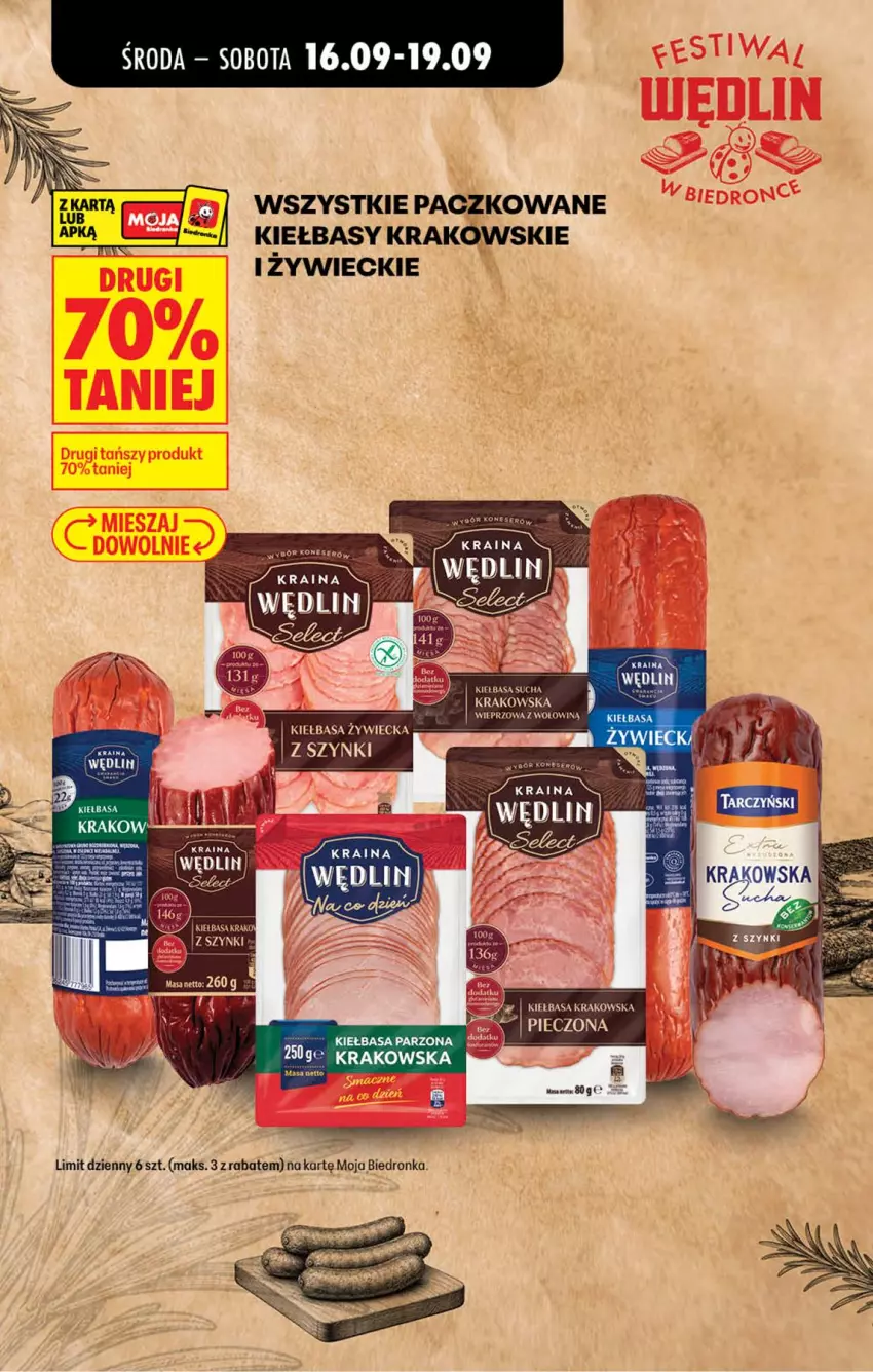 Gazetka promocyjna Biedronka - Gazetka - ważna 16.09 do 23.09.2026 - strona 2 - produkty: Kiełbasa