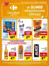Gazetka promocyjna Carrefour - Gazetka Express w SUMIE ekspresowe zakupy - Gazetka - ważna od 22.06 do 22.06.2026 - strona 2 - produkty: Piwa, Piec, Gra, BIC, Jogurt, Soplica, Desperados, Lack, Tarczyński, Whisky, Kabanos, Napój, Jogurt pitny, Kokos