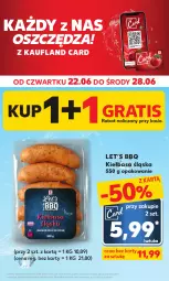 Gazetka promocyjna Kaufland - Mocny Start - Gazetka - ważna od 28.06 do 28.06.2023 - strona 5 - produkty: Gra, Kiełbasa, Kiełbasa śląska