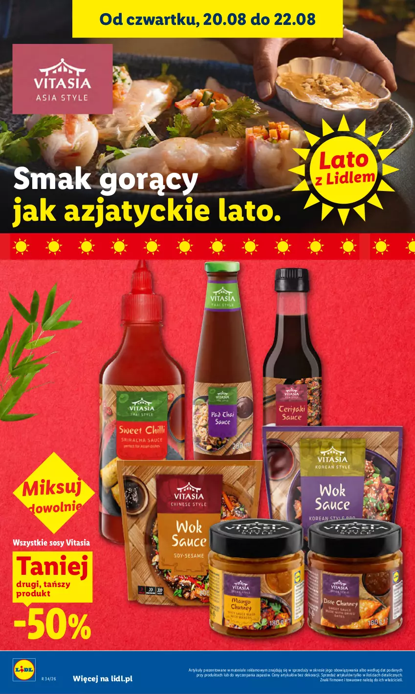 Gazetka promocyjna Lidl - Gazetka ważna od 20.08 do 22.08 - ważna 20.08 do 22.08.2026 - strona 54 - produkty: Sos