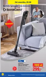 Gazetka promocyjna Lidl - Gazetka ważna od 20.08 do 22.08 - Gazetka - ważna od 22.08 do 22.08.2026 - strona 38 - produkty: Silvercrest, Odkurzacz, Kuchnia, Akumulator