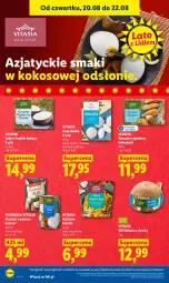 Gazetka promocyjna Lidl - Gazetka ważna od 20.08 do 22.08 - Gazetka - ważna od 22.08 do 22.08.2026 - strona 50 - produkty: Kurczak, Makaron, Lody, Czekolada, Kokos