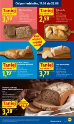 Gazetka promocyjna Lidl - Gazetka ważna od 20.08 do 22.08 - Gazetka - ważna od 22.08 do 22.08.2026 - strona 61 - produkty: Chleb typu włoskiego, Chleb, Bułka