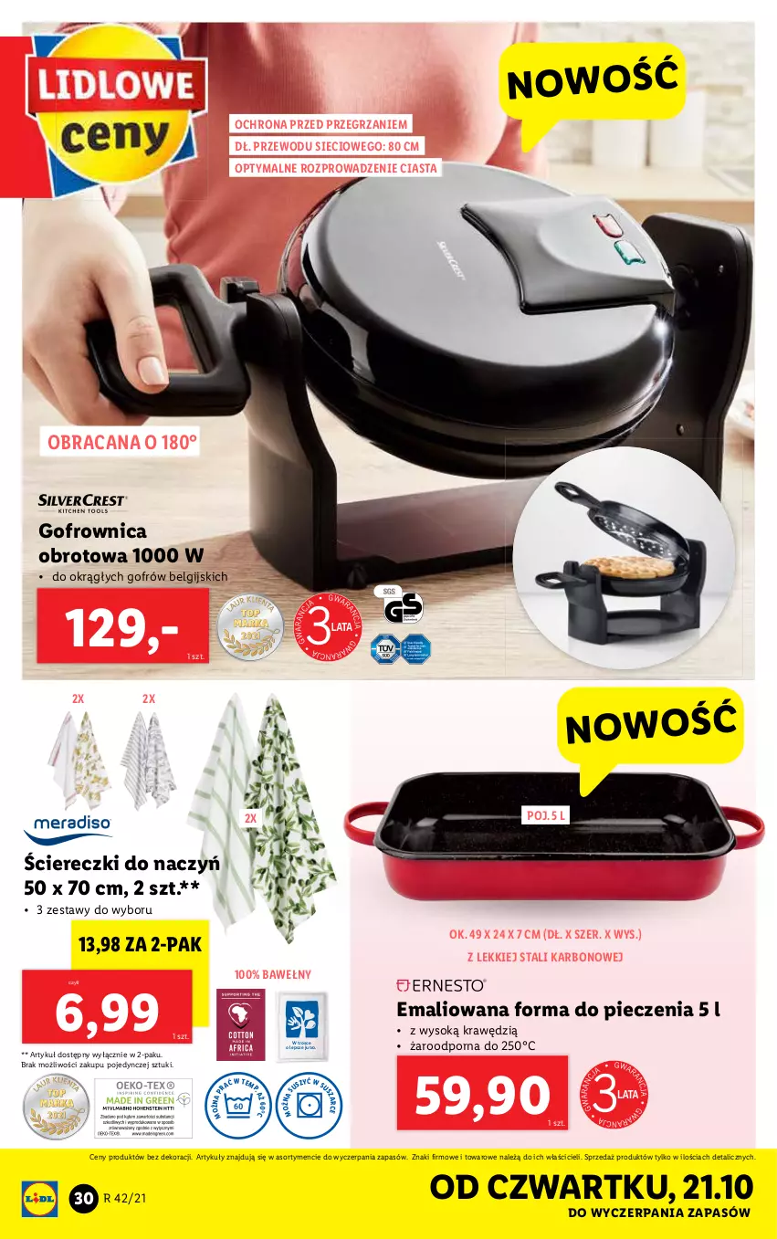 Gazetka promocyjna Lidl - GAZETKA - ważna 18.10 do 24.10.2021 - strona 30 - produkty: Acana, Piec, Por, Sok