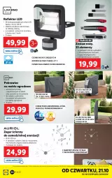 Gazetka promocyjna Lidl - GAZETKA - Gazetka - ważna od 24.10 do 24.10.2021 - strona 26 - produkty: Por, Noż, Mop, Parasol, Sznurek, Bateria, Pokrowiec, Meble, LG