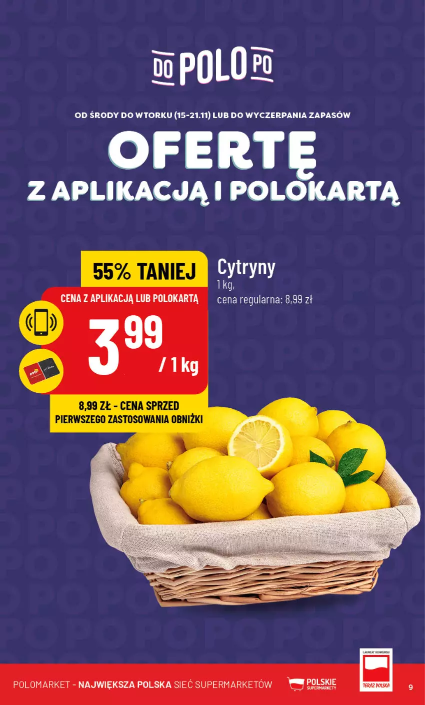 Gazetka promocyjna PoloMarket - Gazetka pomocyjna - ważna 15.11 do 21.11.2023 - strona 9 - produkty: Laur