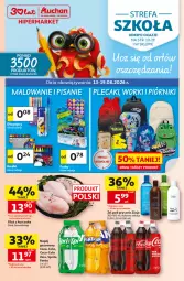 Gazetka promocyjna Auchan - 30 Lat Hipermarket - Gazetka - ważna od 19.08 do 19.08.2026 - strona 1 - produkty: Kurczak, Coca-Cola, Ziaja, Fanta, Sprite, Fa
