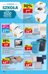 Gazetka promocyjna Auchan - 30 Lat Hipermarket - Gazetka - ważna od 19.08 do 19.08.2026 - strona 18 - produkty: Top, Kołdra, Papier, Poduszka dekoracyjna, Kosz, Pojemnik z pokrywką, Pojemnik, Prześcieradło, Wełna, Danio, Waga, Poduszka, Dywan, LG, Fa