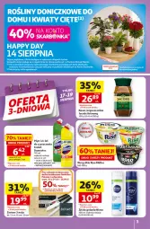 Gazetka promocyjna Auchan - 30 Lat Hipermarket - Gazetka - ważna od 19.08 do 19.08.2026 - strona 3 - produkty: Domestos, Kawa rozpuszczalna, Noż, Kwiaty cięte, Ambition, Kawa, Jacobs, Nivea