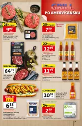 Gazetka promocyjna Auchan - 30 Lat Hipermarket - Gazetka - ważna od 19.08 do 19.08.2026 - strona 7 - produkty: Cheddar, Sos, Ser, Hot dog, Stek wołowy, Stek, Burger, Grill, Sos chilli, LG, Fa