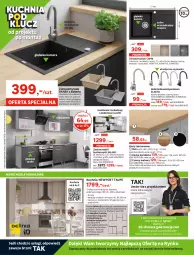 Gazetka promocyjna Leroy Merlin - Gazetka Leroy Merlin - Gazetka - ważna od 12.07 do 12.07.2022 - strona 10 - produkty: Piec, Tapety, Tapeta, Sos, Por, Gra, Zlew, Ociekacz, Kuchnia, Zestaw mebli kuchennych, Zlewozmywak, Kosz, Korpusy, Farba lateksowa, Luxens, Syfon, Bateria, Kamień gipsowy, Meble, Farba do wnętrz, LG, Fa