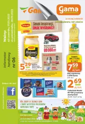Gazetka promocyjna Gama - Gazetka Gama - Gazetka - ważna od 17.03 do 17.03.2023 - strona 1 - produkty: Piec, Majonez, Winiary, O nas, Czekolada, Olej rzepakowy, Olej, Fa