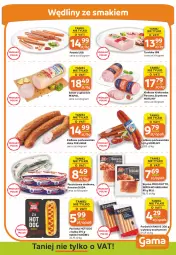 Gazetka promocyjna Gama - Gazetka Gama - Gazetka - ważna od 17.03 do 17.03.2023 - strona 3 - produkty: Krakus, Ser, Gra, Hot dog, Bell, Kiełbasa krakowska, Pekpol, Parówki, Madej Wróbel, Prosciutto, Pasztet, Kiełbasa podwawelska, Wawel, Duda, Szynka, Morliny, Gala, Lanki, Kiełbasa