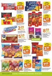 Gazetka promocyjna Gama - Gazetka Gama - Gazetka - ważna od 17.03 do 17.03.2023 - strona 4 - produkty: Goplana, Ciastka, Ser, Praliny, Chipsy, LANA, Czekolada, Crunchips, Mentos, Delicje, Baton, Felix