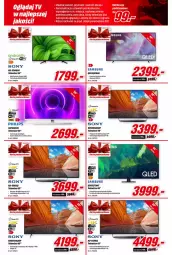 Gazetka promocyjna Media Markt - Gazetka Media Markt - Gazetka - ważna od 19.10 do 19.10.2021 - strona 4 - produkty: Sok, Por, Gin, Cif, Philips, Sony, Kret, Samsung, Telewizor, Metro, Fa