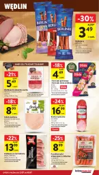 Gazetka promocyjna Intermarche - Gazetka promocyjna - Gazetka - ważna od 08.07 do 08.07.2026 - strona 15 - produkty: Kurczak, BIC, Kurczak gotowany, Kiełbasa krakowska, Madej Wróbel, Duda, Frankfurterki, Kabanos, Kiełbasa, Olewnik, Berlinki